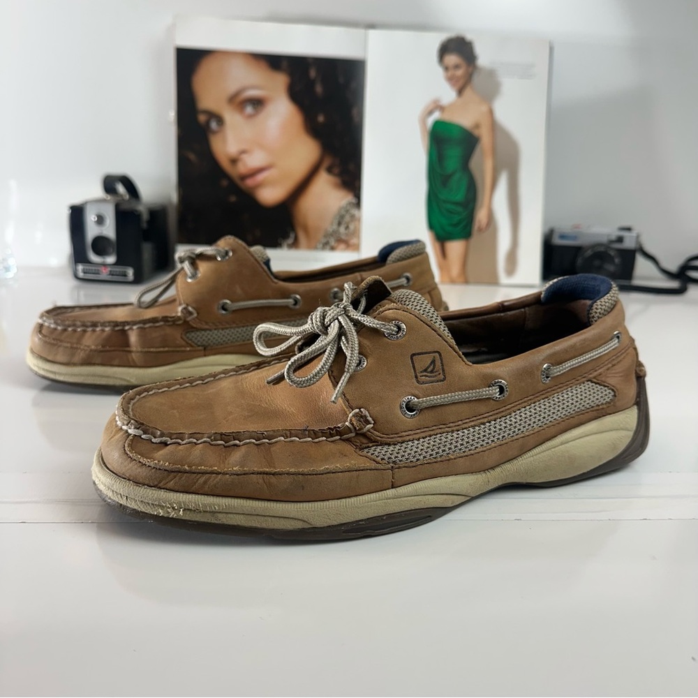 Vintage-Inspired Sperry Top-Sider Men’s Boat Shoes | Leather Coastal Ivy Dadcore